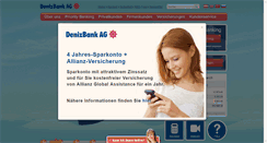Desktop Screenshot of denizbank.at